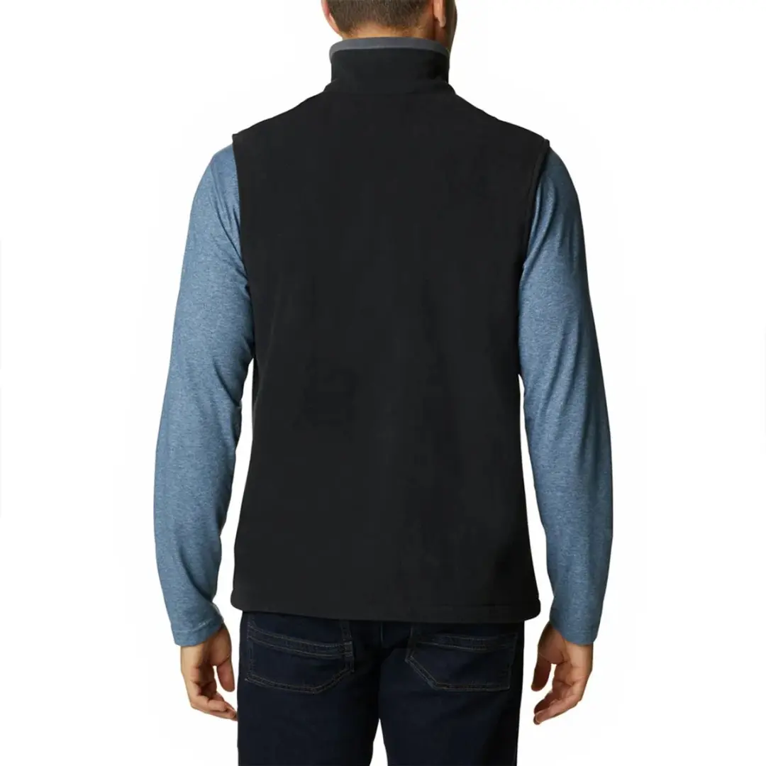 Columbia Fast Trek Fleece Vest Heren - Zwart - afbeelding 3 van 6
