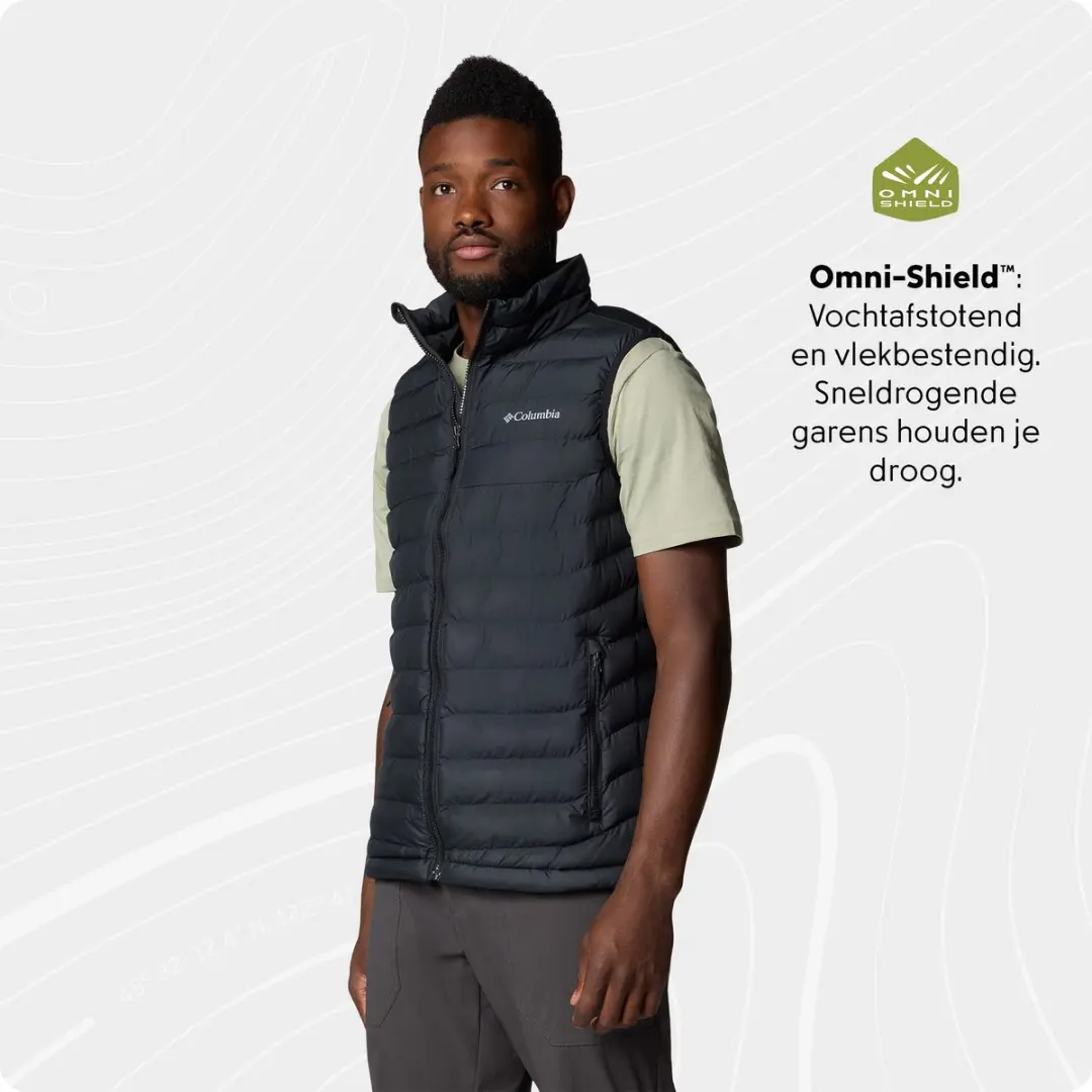 Columbia Powder Lite II Heren Bodywarmer - Zwart - afbeelding 5 van 6