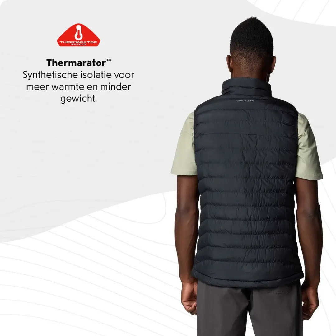 Columbia Powder Lite II Heren Bodywarmer - Zwart - afbeelding 3 van 6