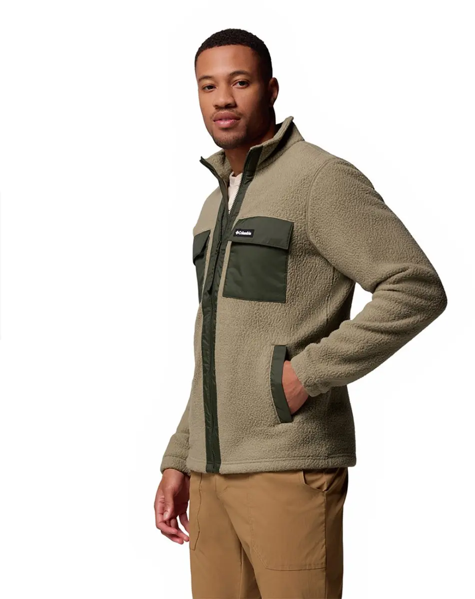 Columbia Juniper Peak Full Zip Fleece - Stone Green - S - afbeelding 4 van 6
