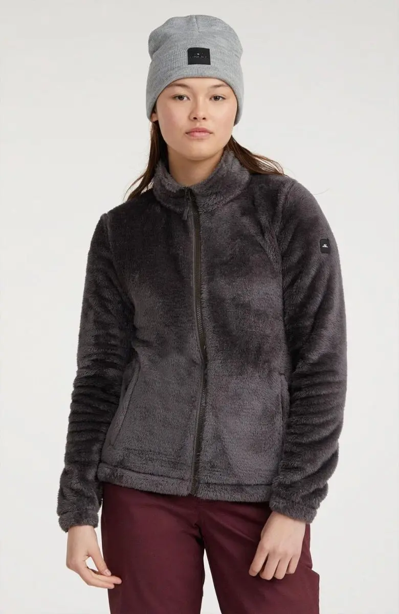 Ski Vest O'Neill Women Hazel Full Zip Fleece Raven-M