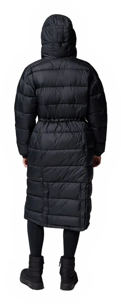 Columbia Pike Lake III Long Jacket Dames Outdoorjas - Zwart - afbeelding 2 van 6