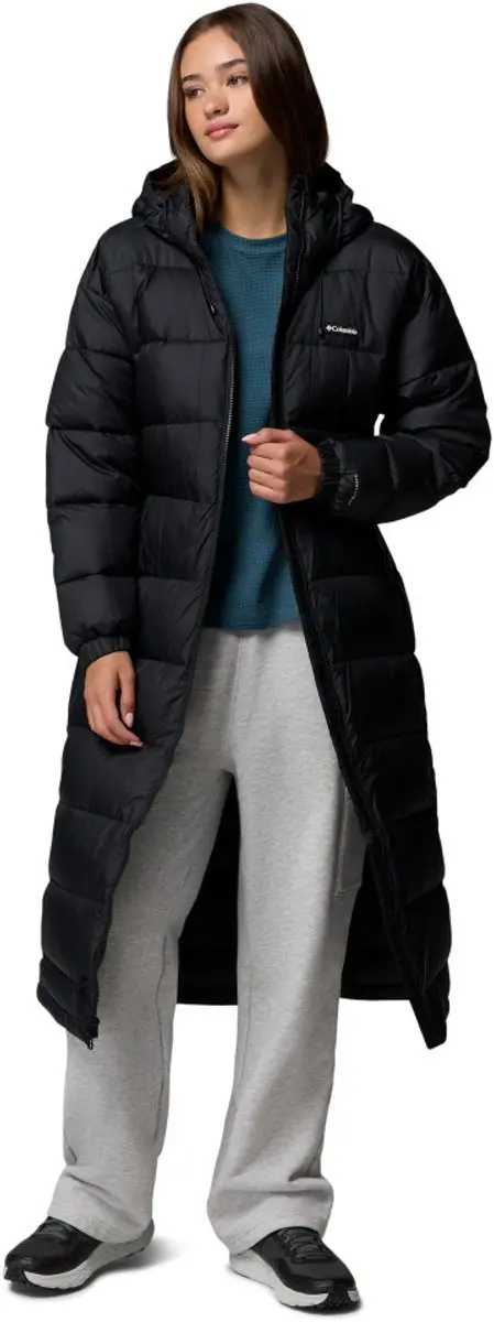 Columbia Pike Lake III Long Jacket Dames Outdoorjas - Zwart - afbeelding 5 van 6