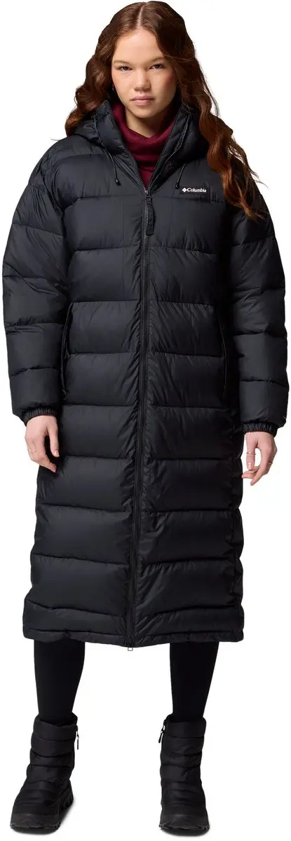 Columbia Pike Lake III Long Jacket Dames Outdoorjas - Zwart