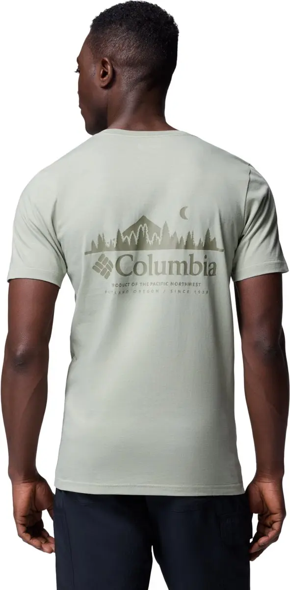 Columbia Rapid Ridge Back Graphic II T-shirt - Groen M - afbeelding 3 van 5