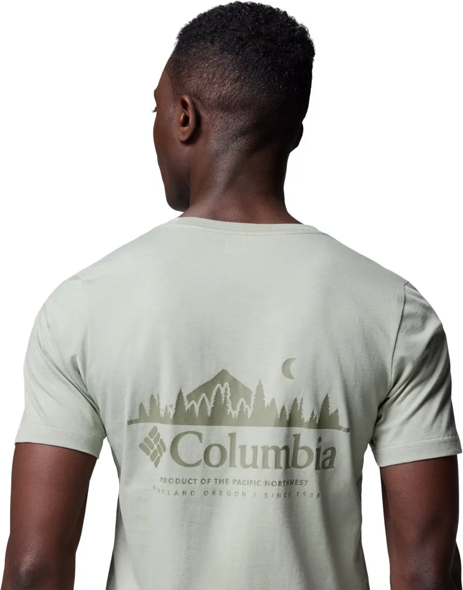 Columbia Rapid Ridge Back Graphic II T-shirt - Groen M - afbeelding 5 van 5