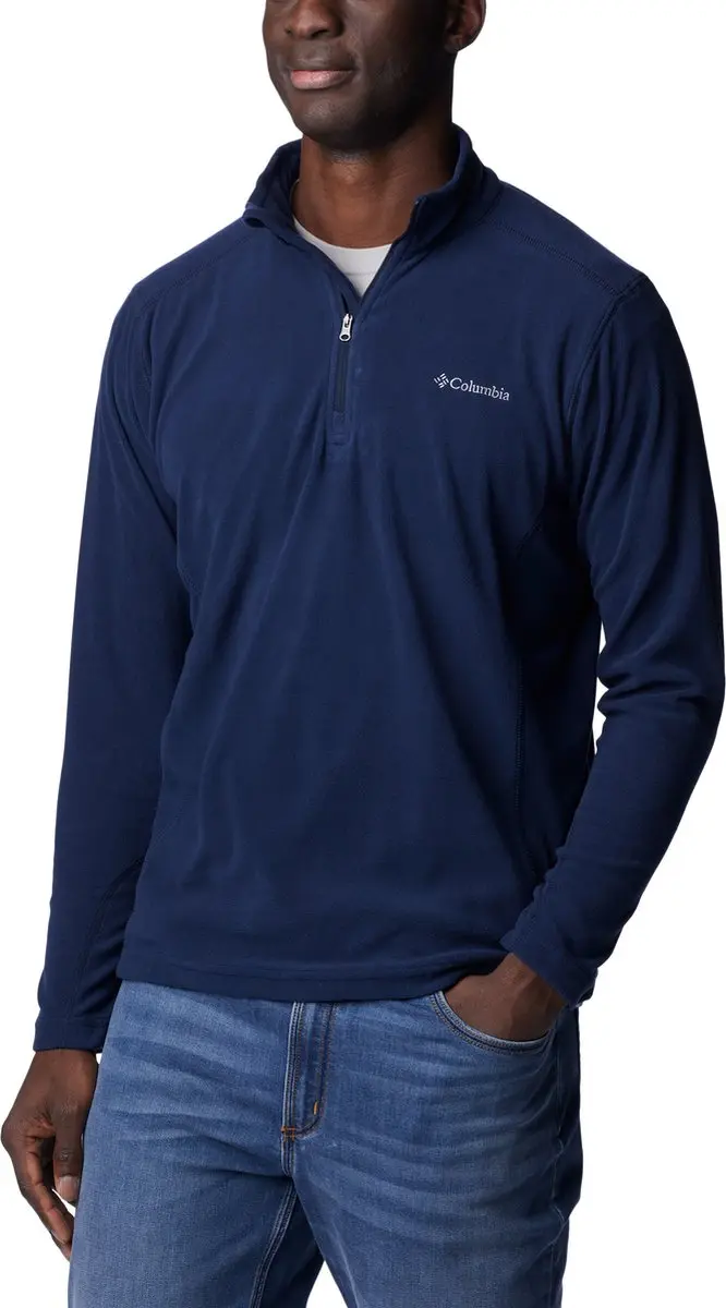 Columbia Klamath Range II Half Zip Fleecetrui - Blauw - afbeelding 5 van 5