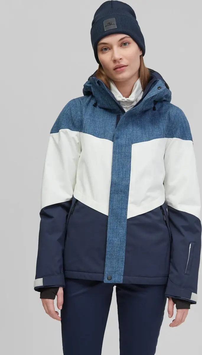 O'Neill Coral Dames Ski-jas - Inktblauw - M - afbeelding 4 van 6