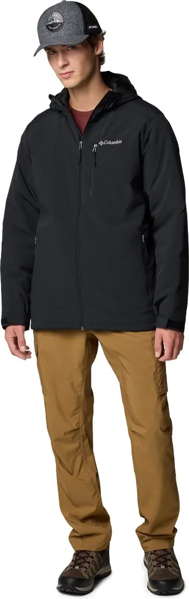 Columbia Gate Racer II Softshell Heren Jas - Zwart - afbeelding 5 van 6