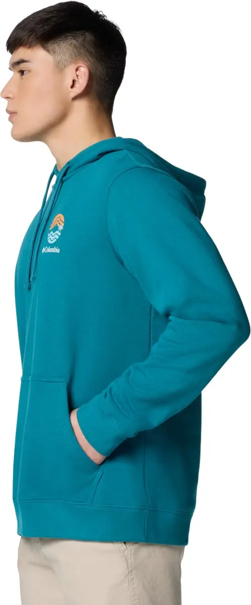 Columbia Trek Graphic Hoodie Heren - Groen - XL - afbeelding 2 van 5