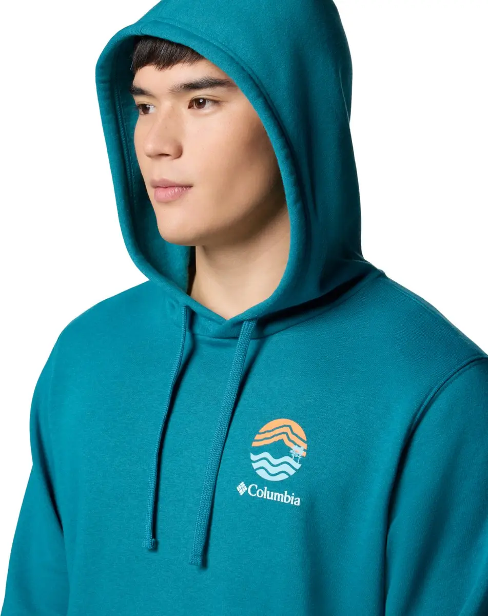 Columbia Trek Graphic Hoodie Heren - Groen - XL - afbeelding 5 van 5