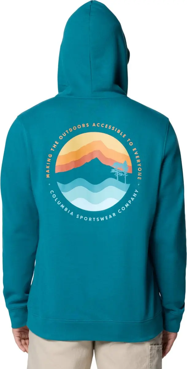 Columbia Trek Graphic Hoodie Heren - Groen - XL - afbeelding 3 van 5