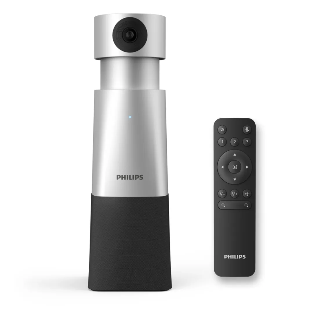 Philips SmartMeeting PSE0550 Conferentieset - 4K Camera & 360° Microfoon - Zwart