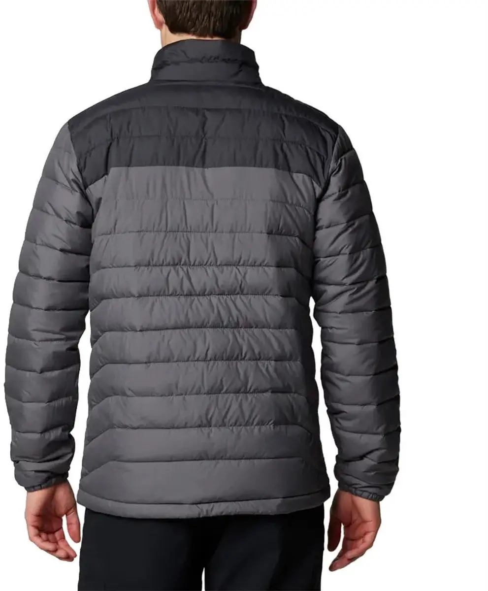 Columbia Powder Lite II Jas - Grijs - 2XL - afbeelding 2 van 6