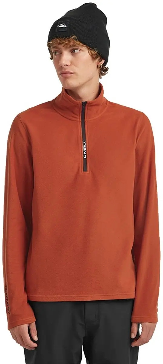 O´neill Fwc Cruz Jack´s Polartec Fleece Met Halve Rits Oranje XL Man