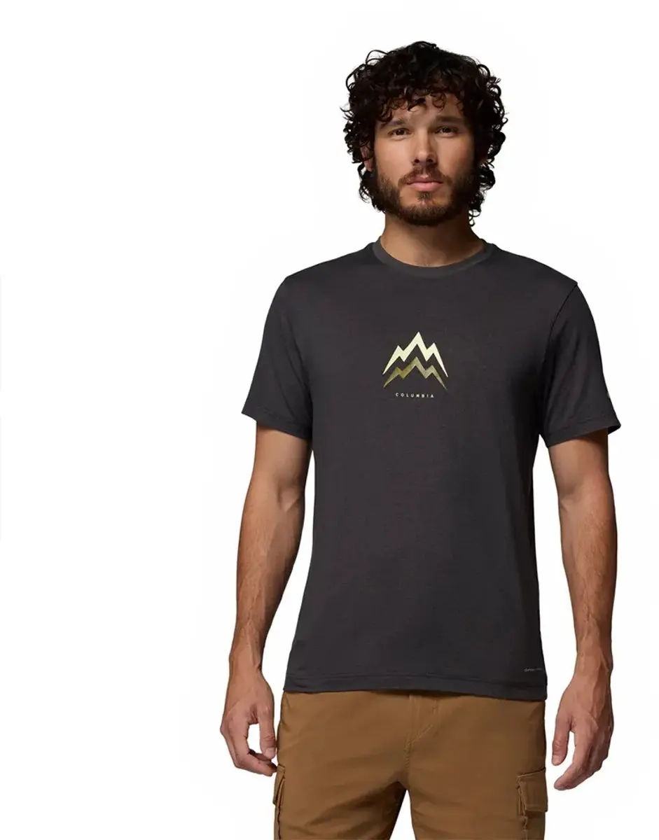 Columbia Parsons Point™ Graphic T-shirt Met Korte Mouwen Grijs XL Man