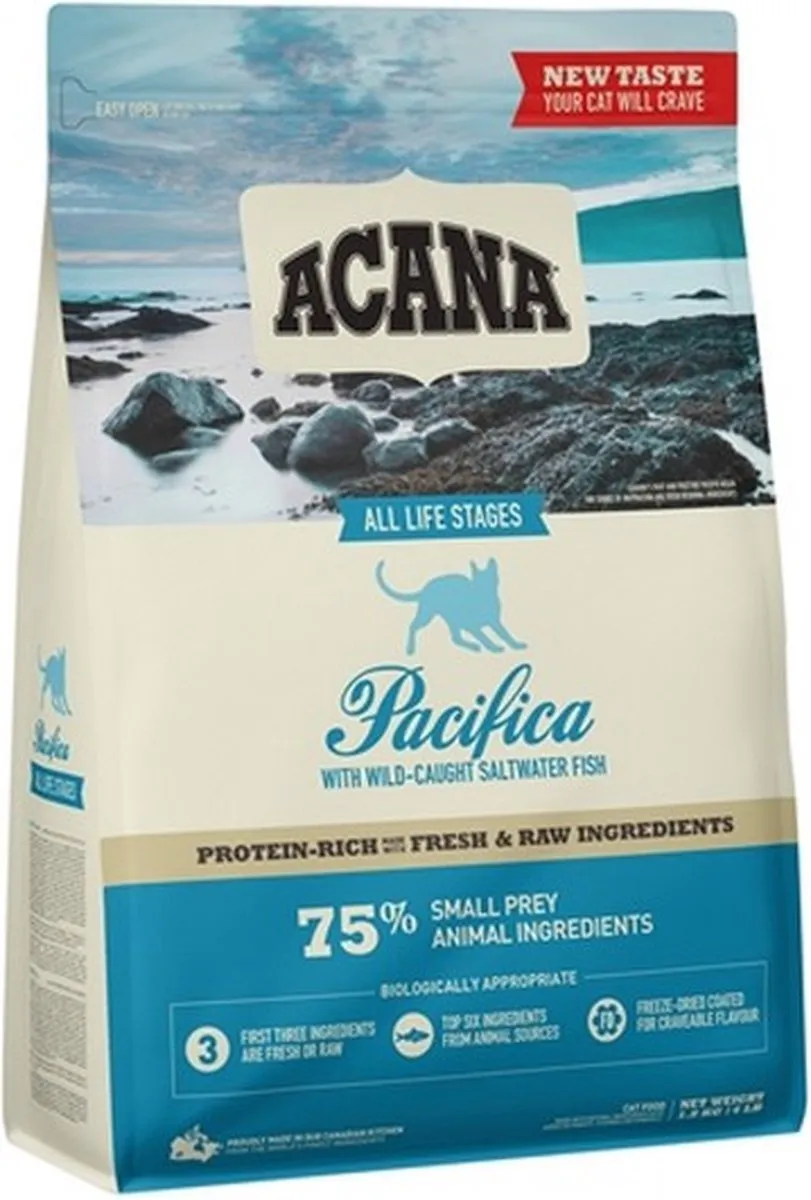 Acana Pacifica Kattenvoer 1,8kg - 2 Stuks