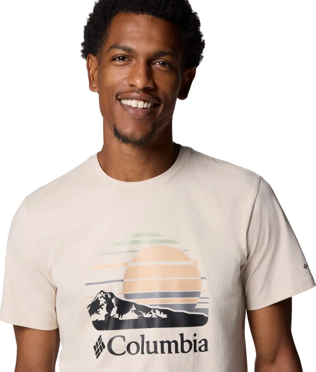 Columbia Path Lake II Graphic Tee Heren - Beige - L - afbeelding 6 van 6