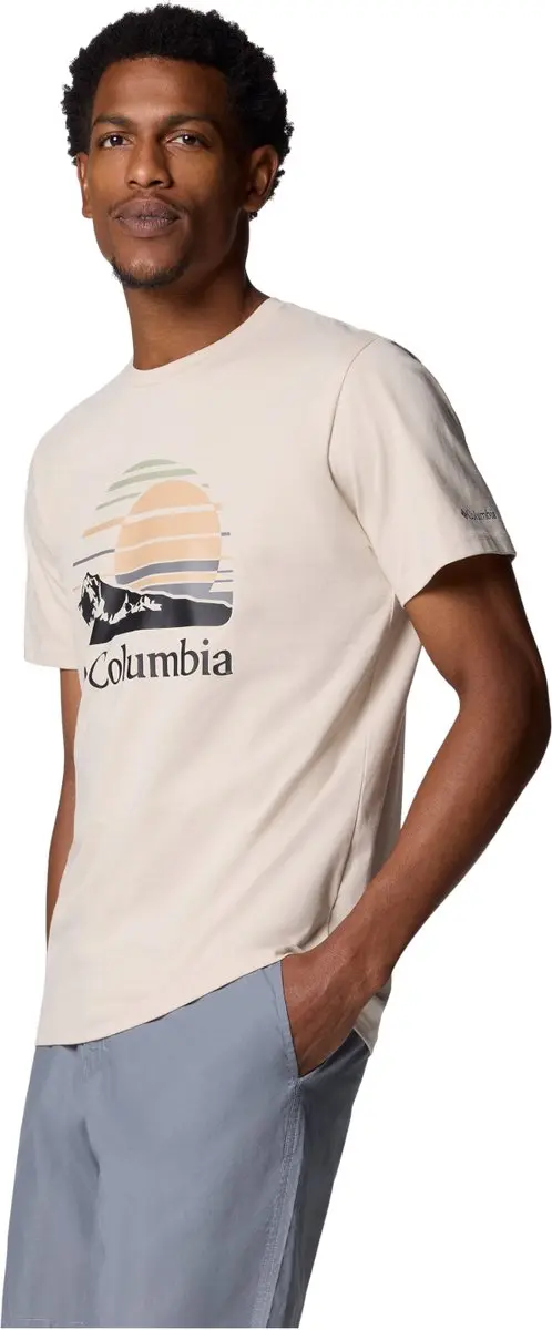 Columbia Path Lake II Graphic Tee Heren - Beige - L - afbeelding 4 van 6