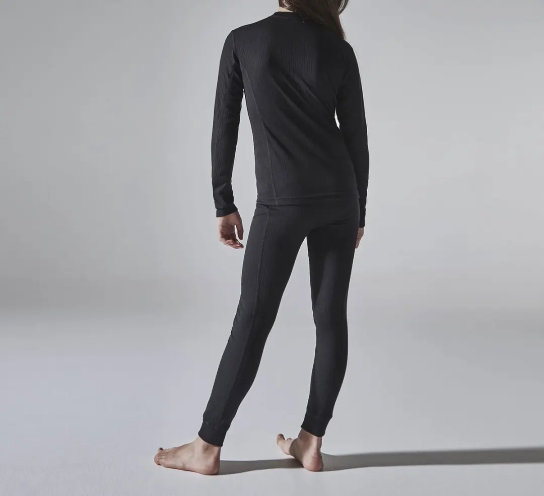 Craft Core Dry Baselayer Jr Thermoset - Zwart - Maat 134 - afbeelding 2 van 6