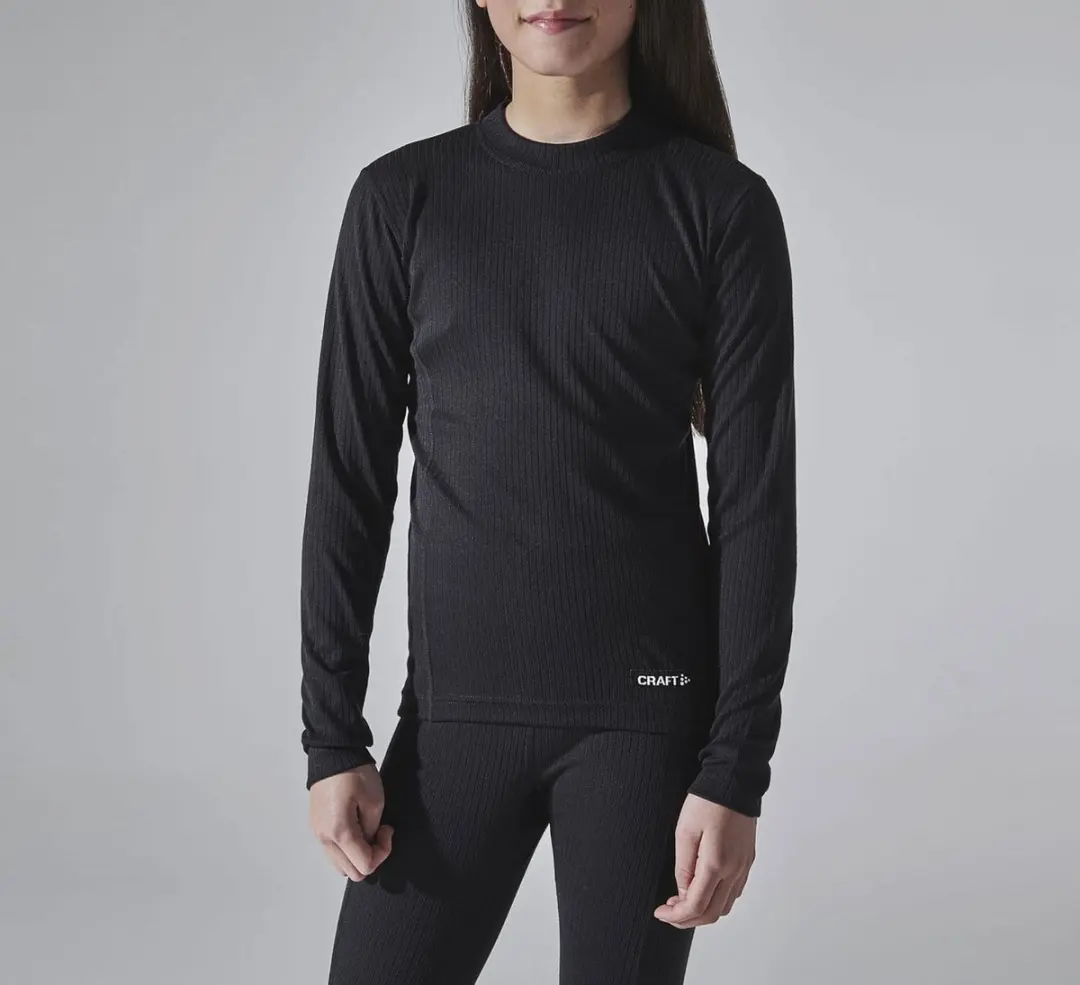 Craft Core Dry Baselayer Jr Thermoset - Zwart - Maat 134 - afbeelding 6 van 6