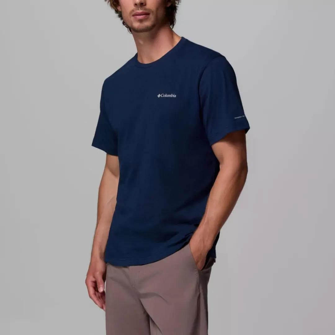 Columbia Thistletown Hills T-shirt Korte Mouwen - Blauw 2XL - afbeelding 3 van 6