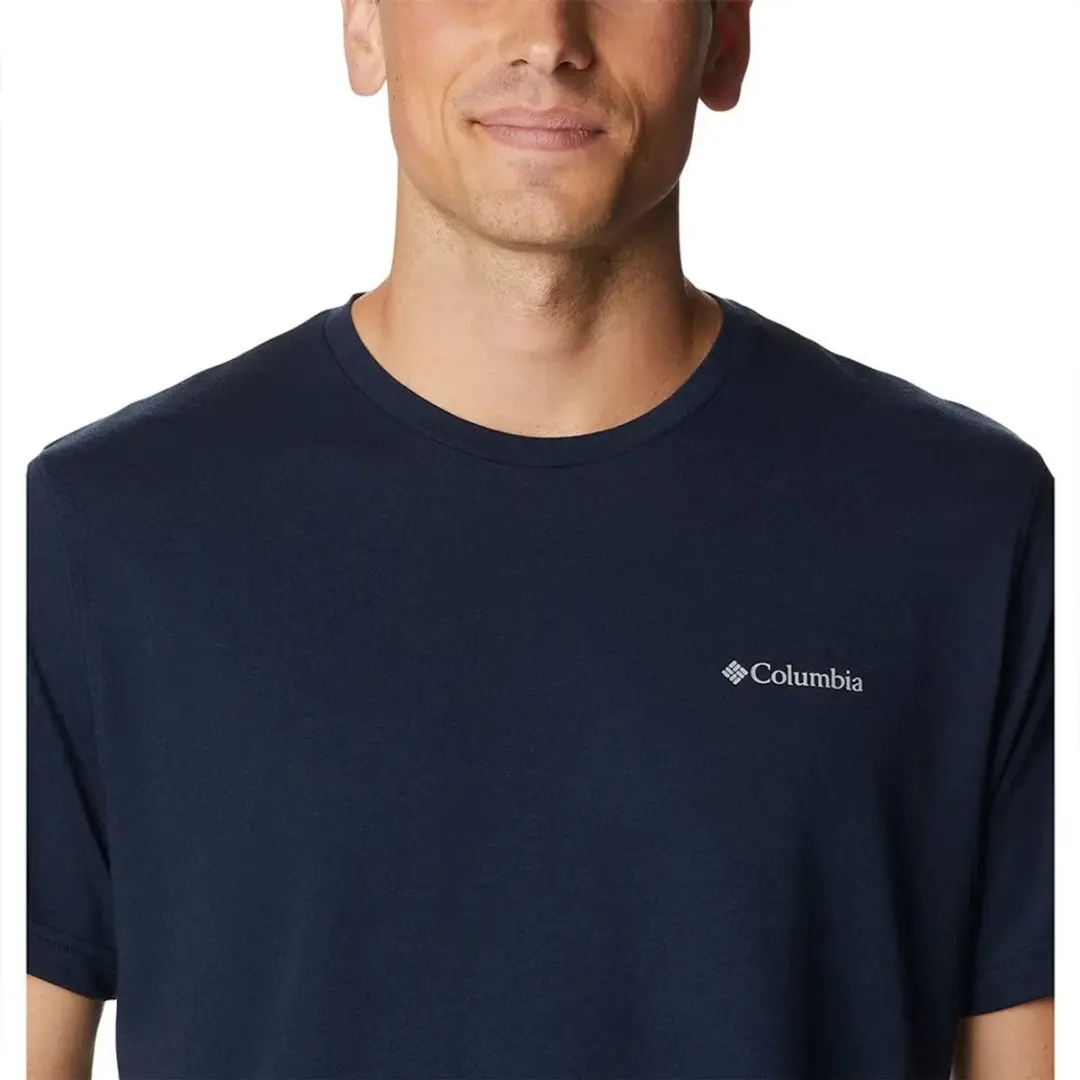 Columbia Thistletown Hills T-shirt Korte Mouwen - Blauw 2XL - afbeelding 6 van 6