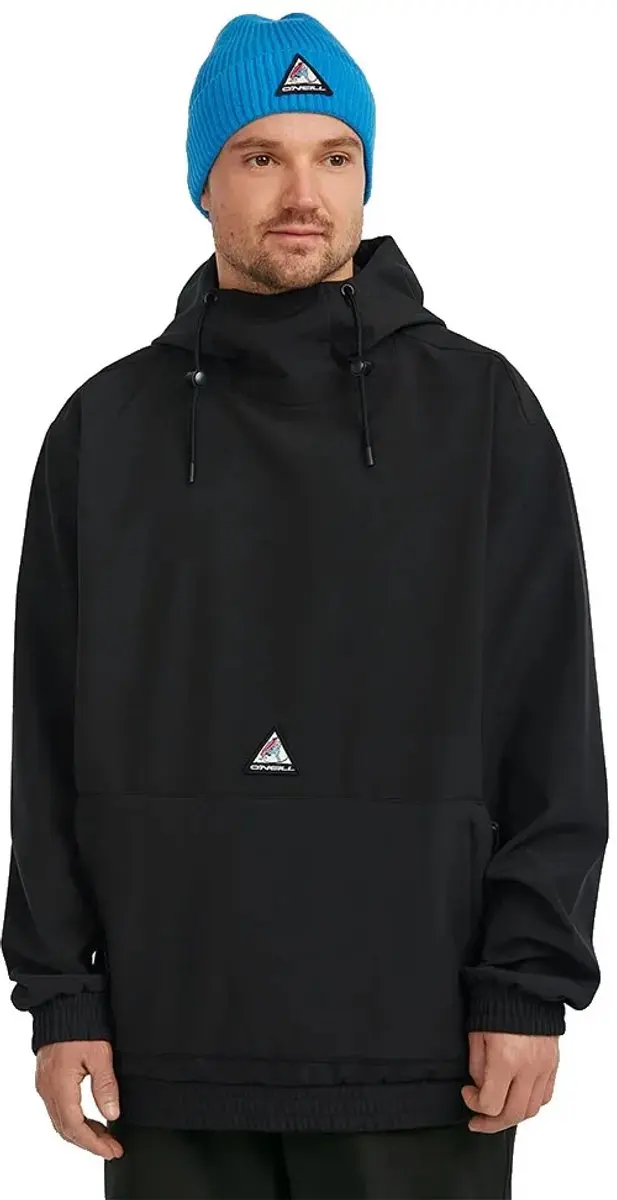 O´neill Fwc Play Softshell Hoodie Zwart XL Man