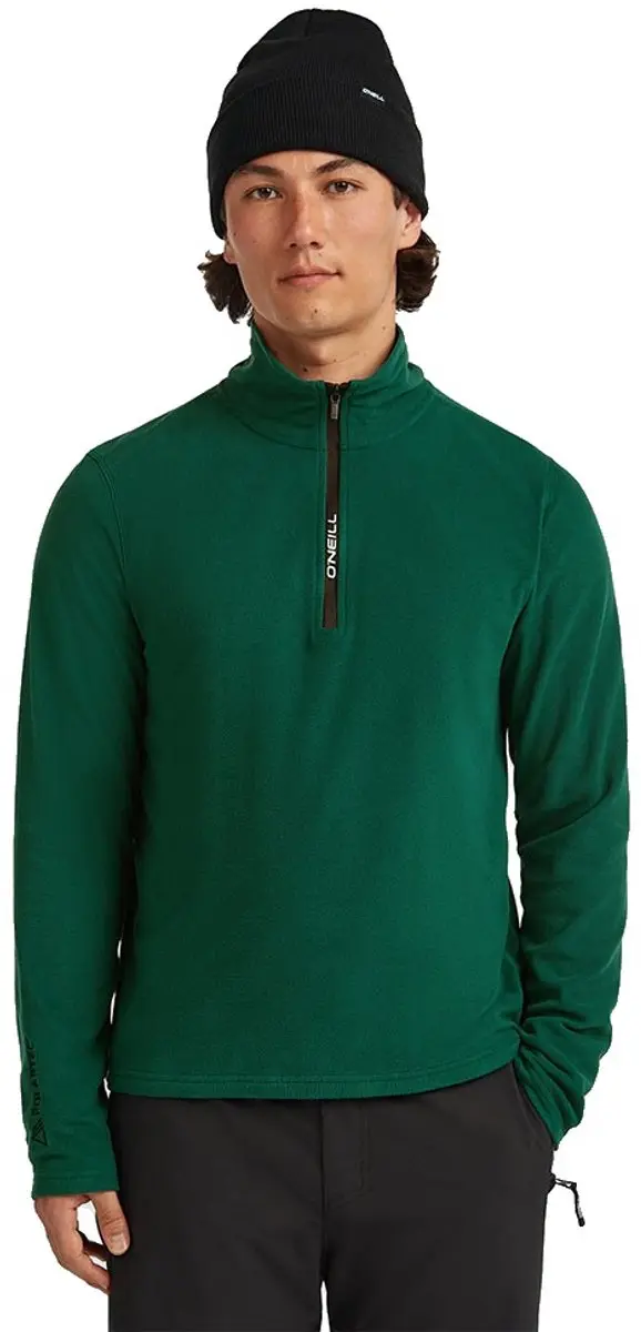O´neill Fwc Cruz Jack´s Polartec Fleece Met Halve Rits Groen S Man