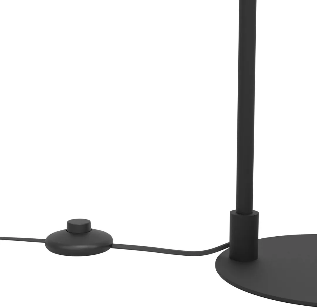 EGLO connect.z Conomavilla-Z Smart Vloerlamp - 151cm - Zwart/Wit