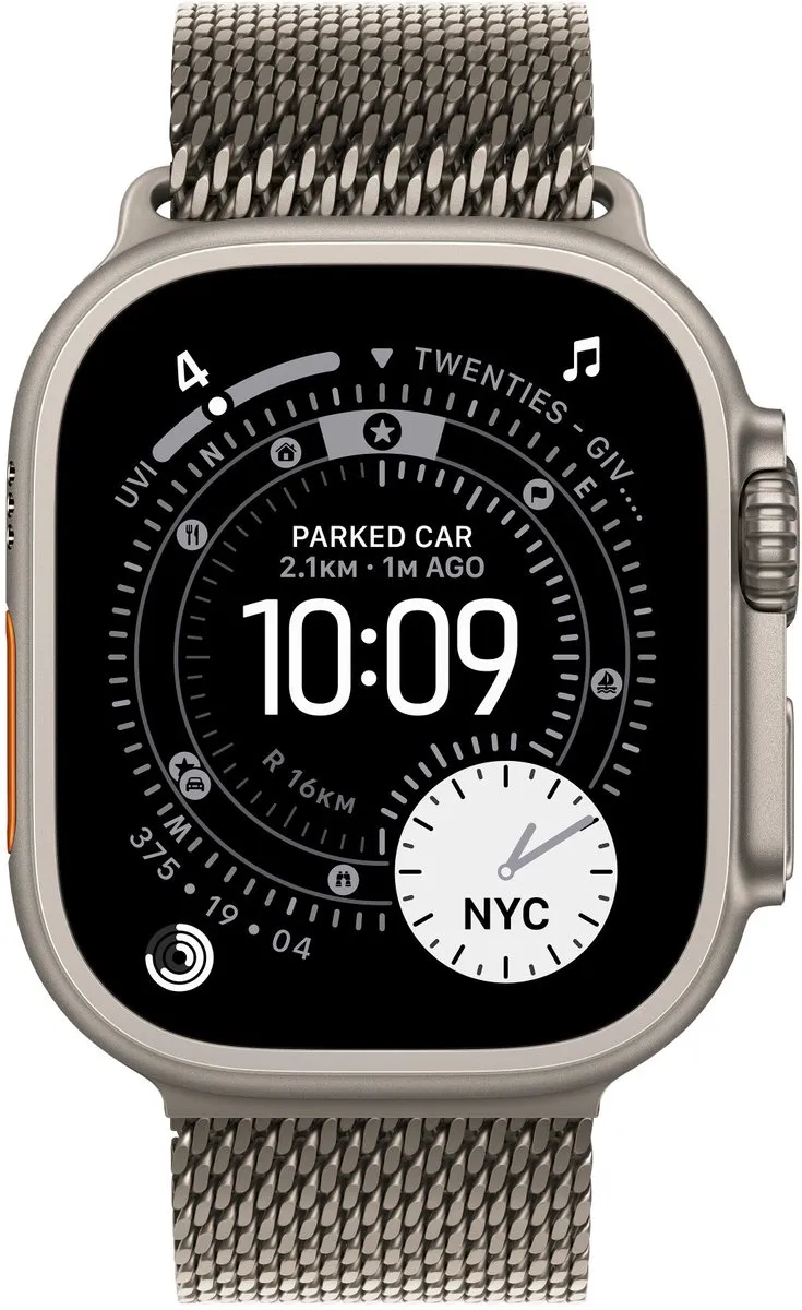 Apple Band Natuurlijk Titanium MGHQ4ZM/A - Large - 48mm