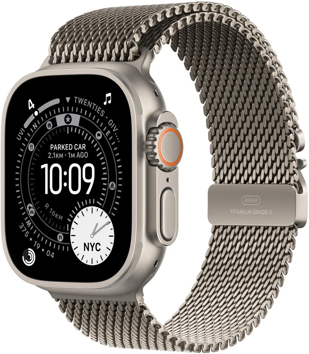 Apple Band Natuurlijk Titanium MGHQ4ZM/A - Large - 48mm