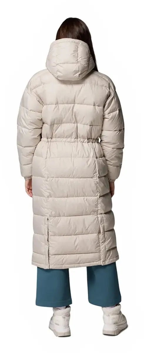 Columbia Pike Lake III Lange Gewatteerde Jas - Beige - XS - afbeelding 3 van 6