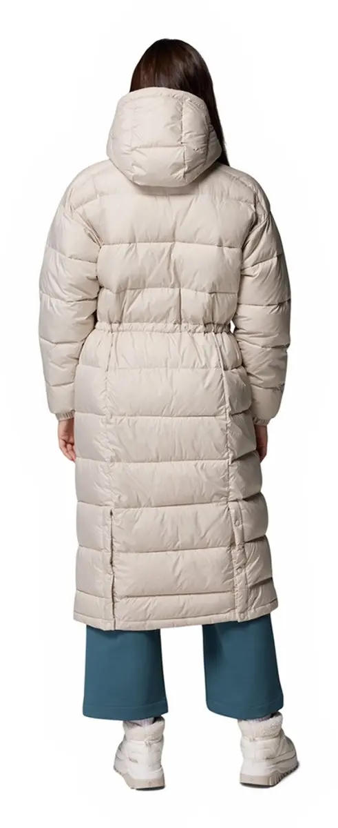 Columbia Pike Lake III Lange Gewatteerde Jas - Beige - XS - afbeelding 2 van 6