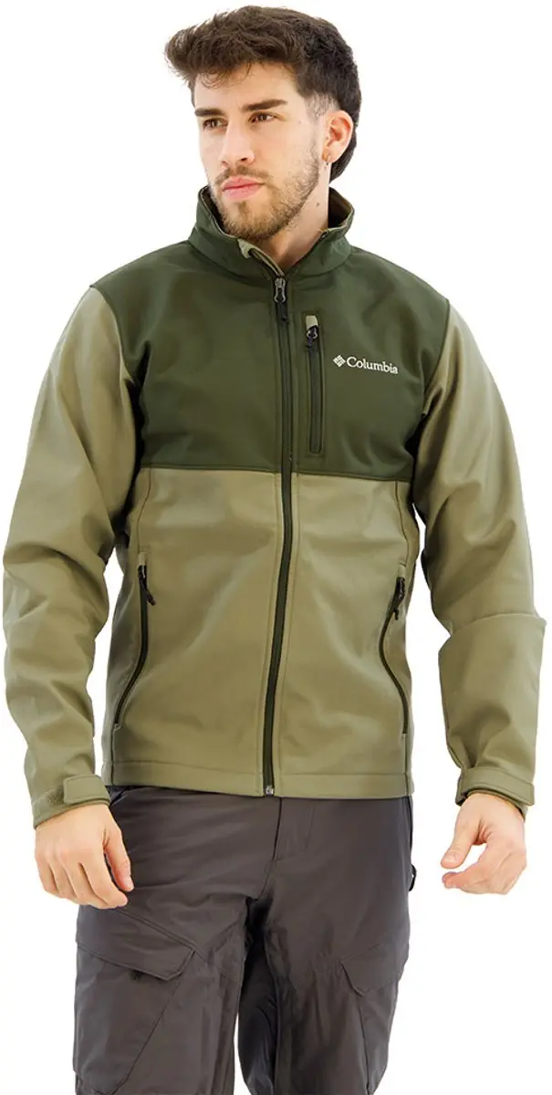 Columbia Ascender Softshelljack - Stone Green - XL