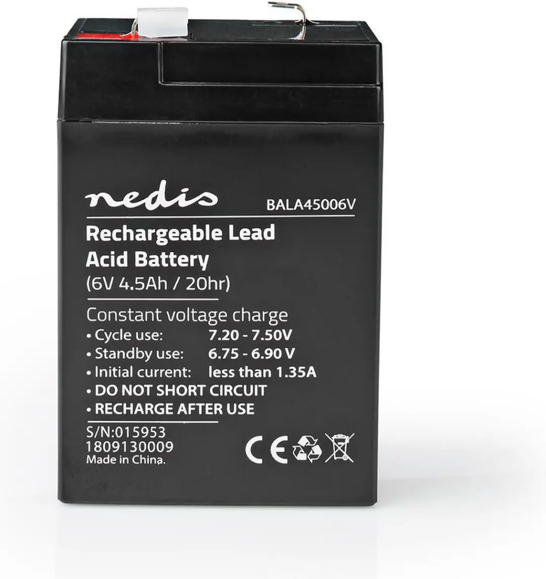 Nedis Oplaadbare Loodaccu BALA45006V