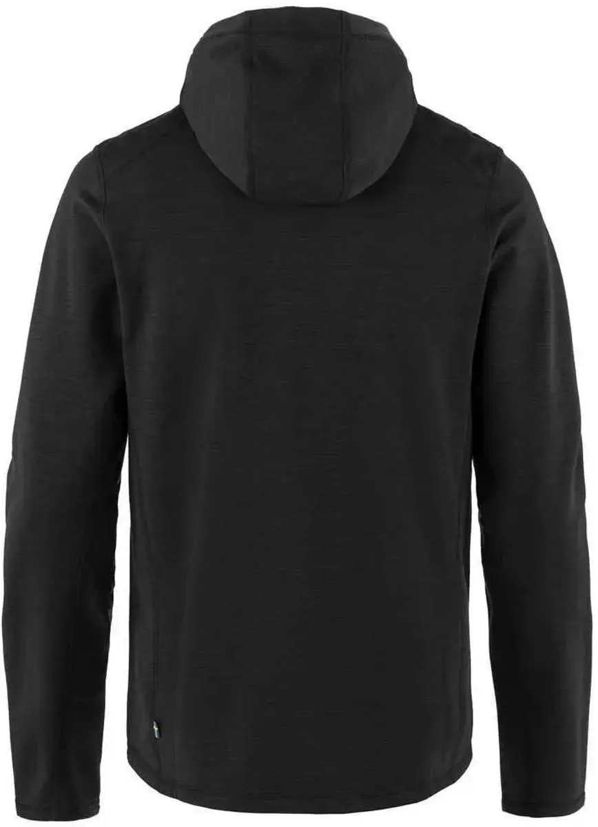 Fjällräven Keb Fleece Hoodie - Fleecevest - Heren Black L - afbeelding 2 van 4