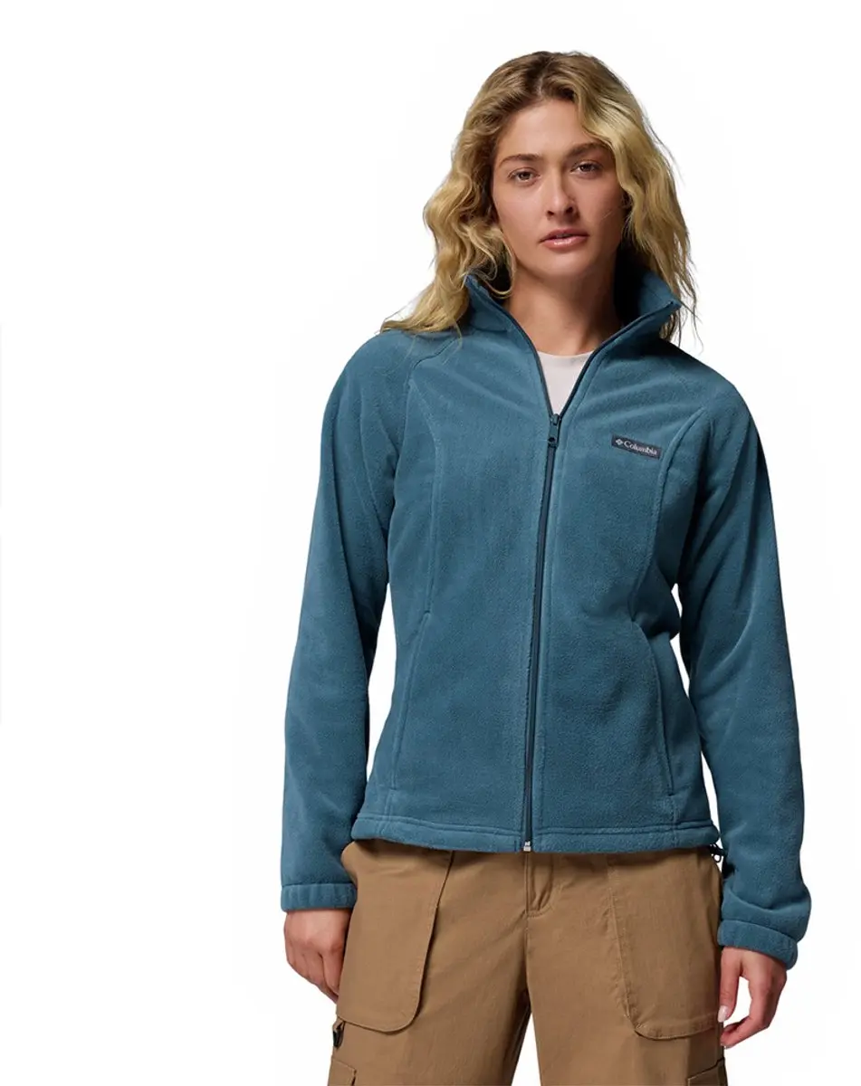 Columbia Benton Springs™ Fleece Met Volledige Rits Blauw S Vrouw