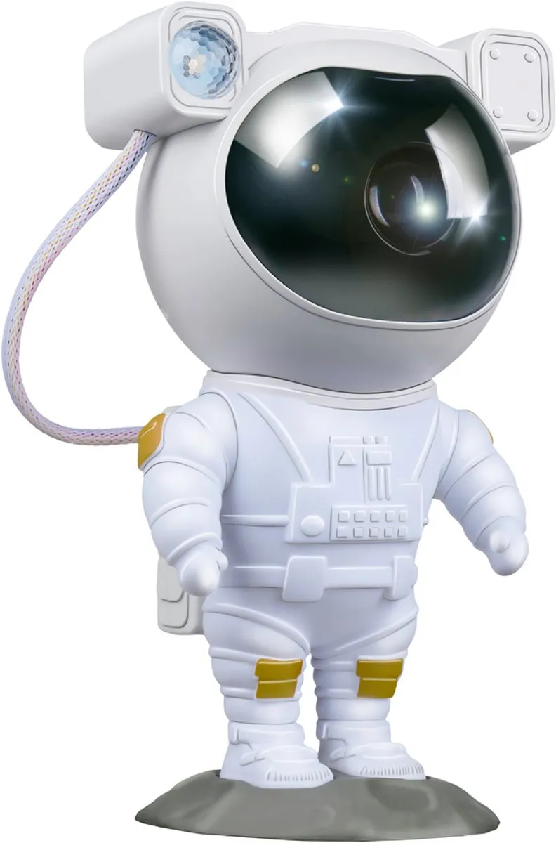 Grundig - Sterrenprojector - Astronaut - Kinderkamer - Wit - Inclusief afstandsbediening