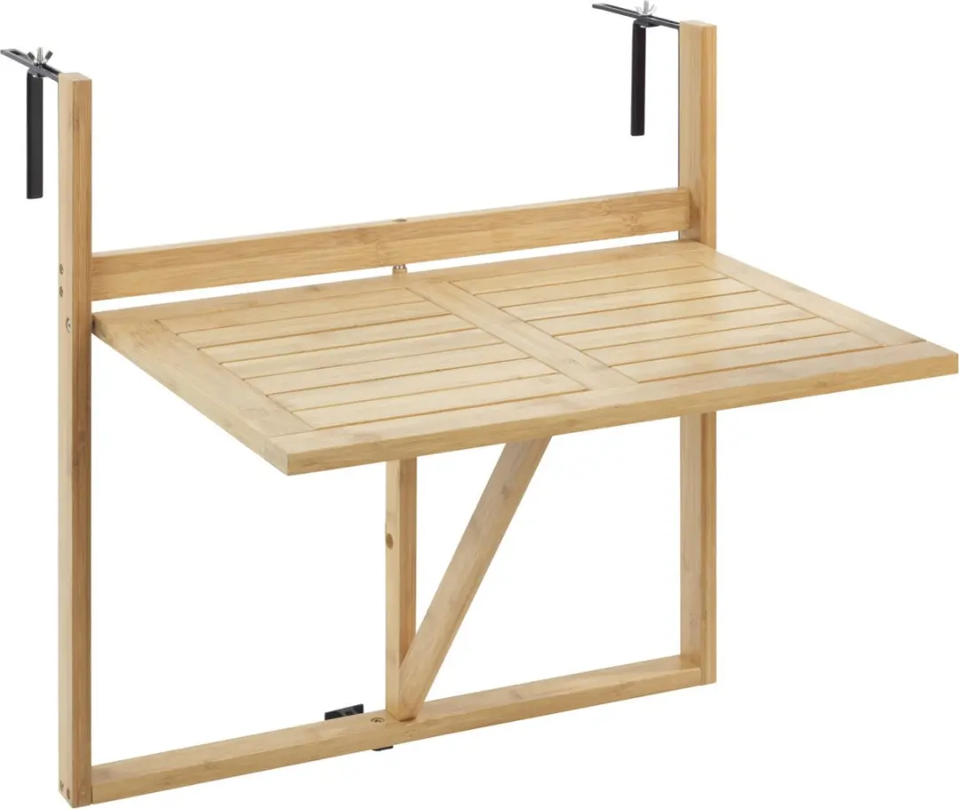 WENKO Waikiki Inklapbare Balkontafel voor Reling