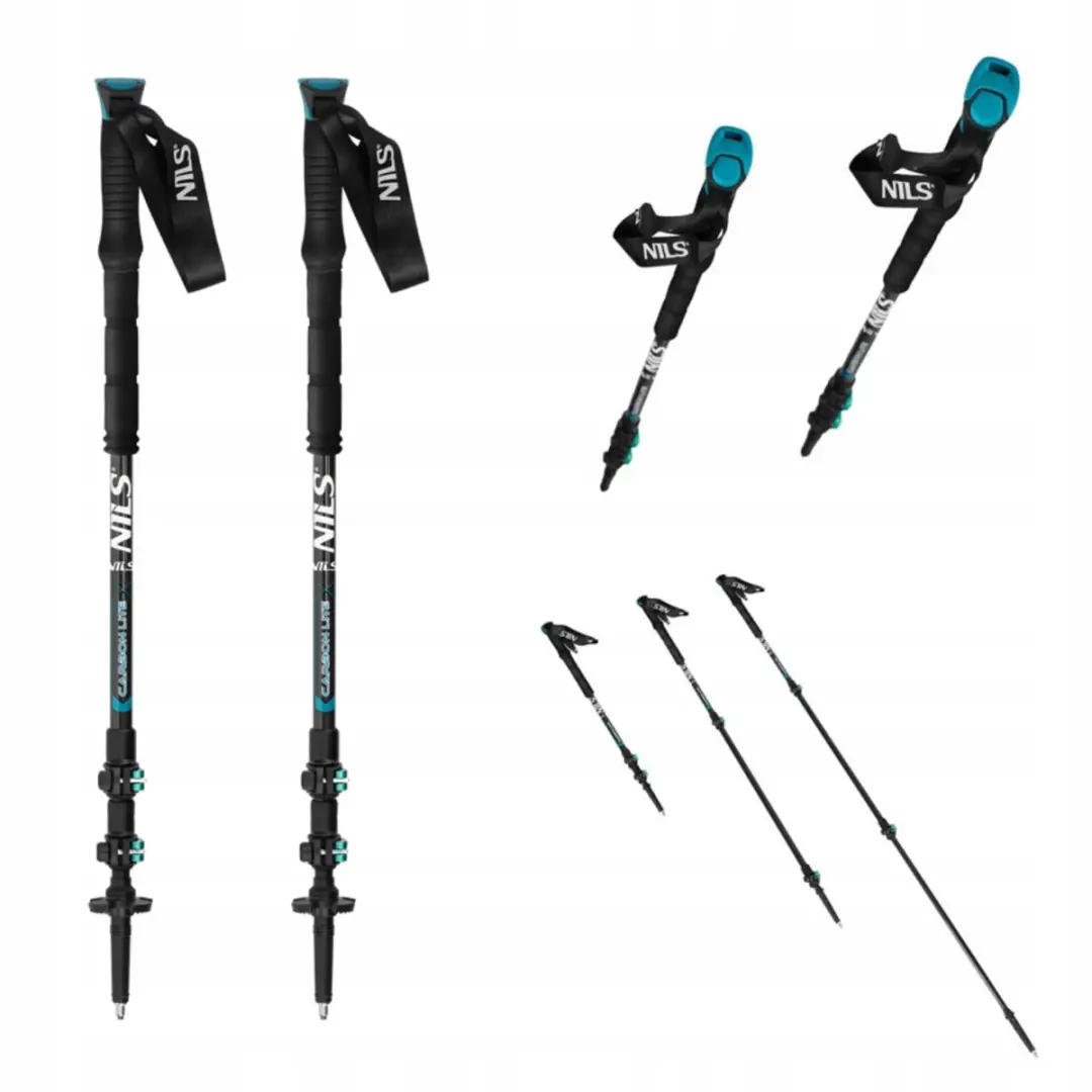 Nils TK8607 Carbon Trekkingstokken