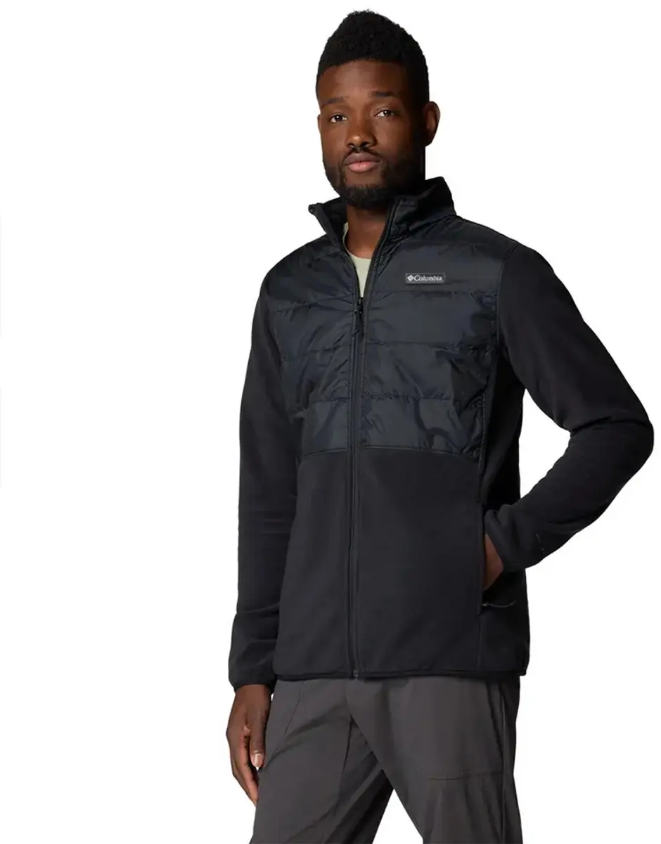 Columbia Basin Butte Full Zip Fleece II Heren Fleece - Zwart - XL - afbeelding 3 van 6