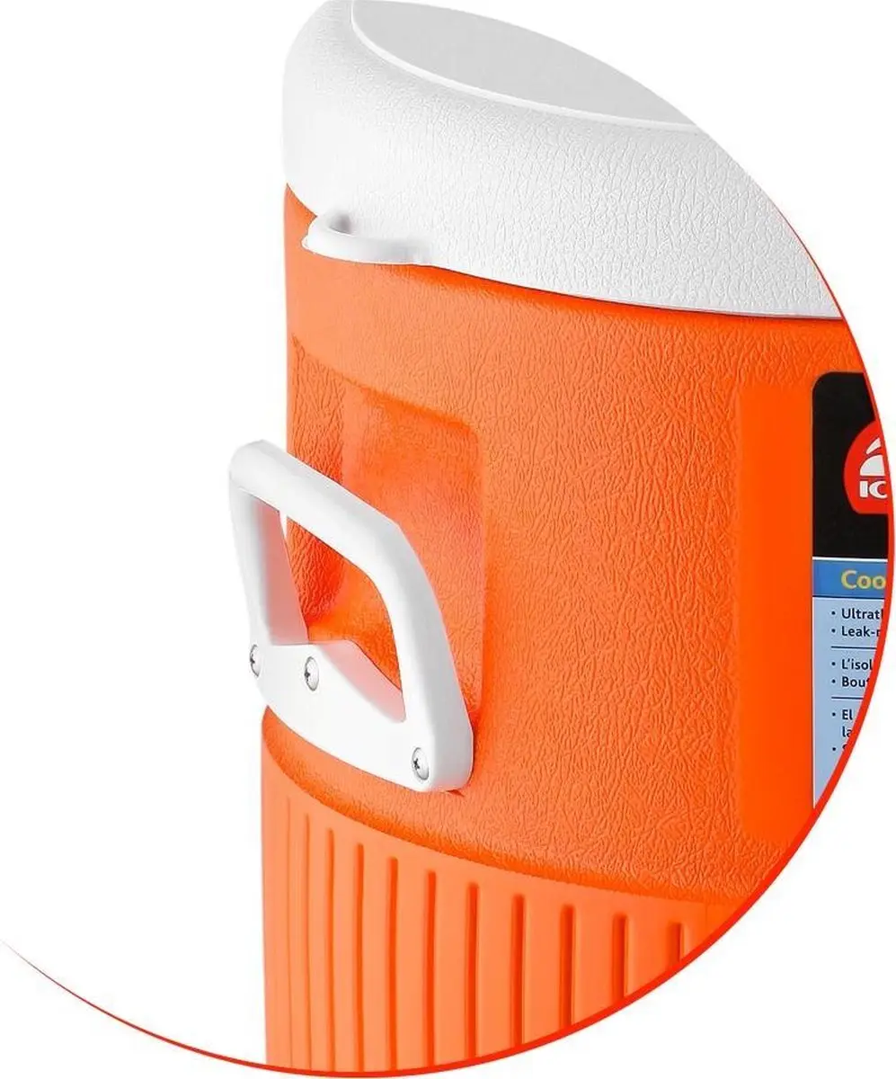 Igloo 10 Gallon Seat Top Drankdispenser - 37L - Oranje - afbeelding 4 van 6