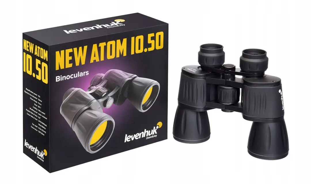 Levenhuk New Atom Verrekijker 10x50 - afbeelding 3 van 5