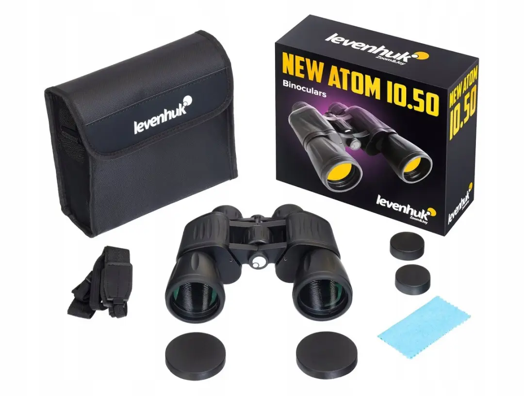 Levenhuk New Atom Verrekijker 10x50 - afbeelding 5 van 5