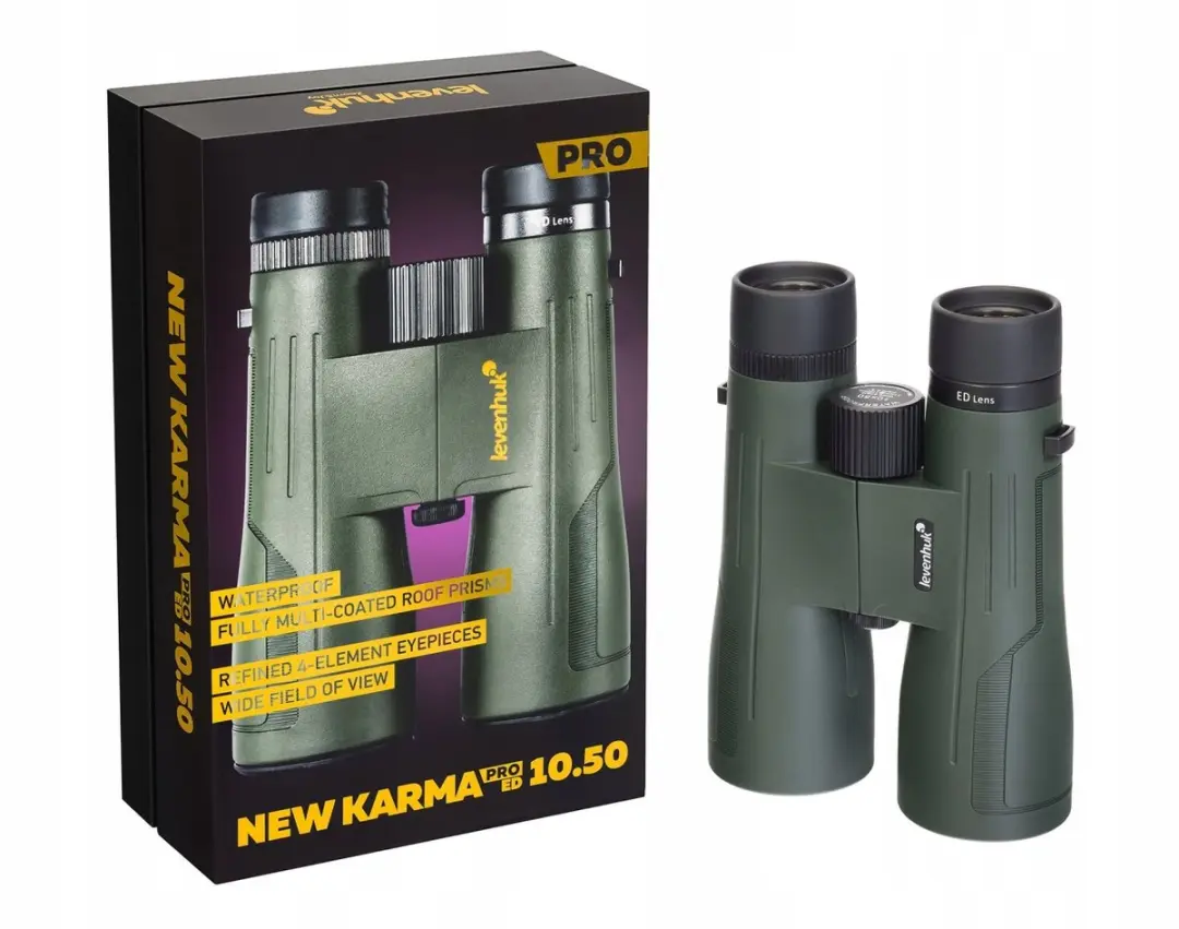Levenhuk New Karma PRO ED 10x50 Verrekijker - afbeelding 2 van 5