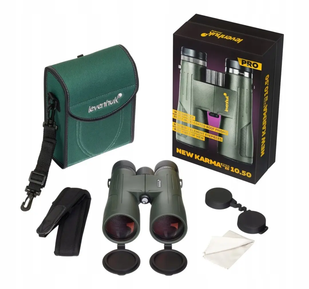Levenhuk New Karma PRO ED 10x50 Verrekijker - afbeelding 4 van 5