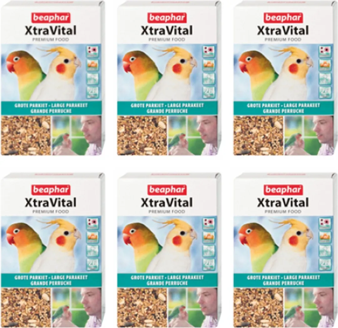Beaphar XtraVital Grote Parkiet Voer 500g