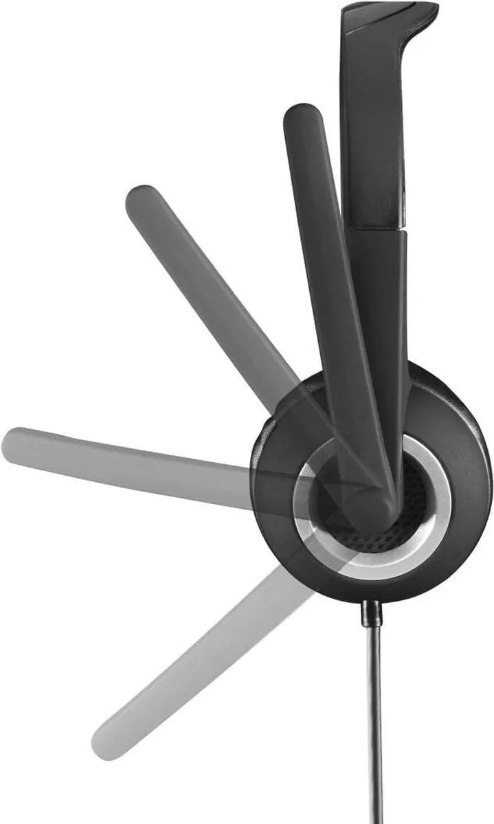 Hama Essential HS300 Hoofdtelefoon - Zwart - afbeelding 4 van 6
