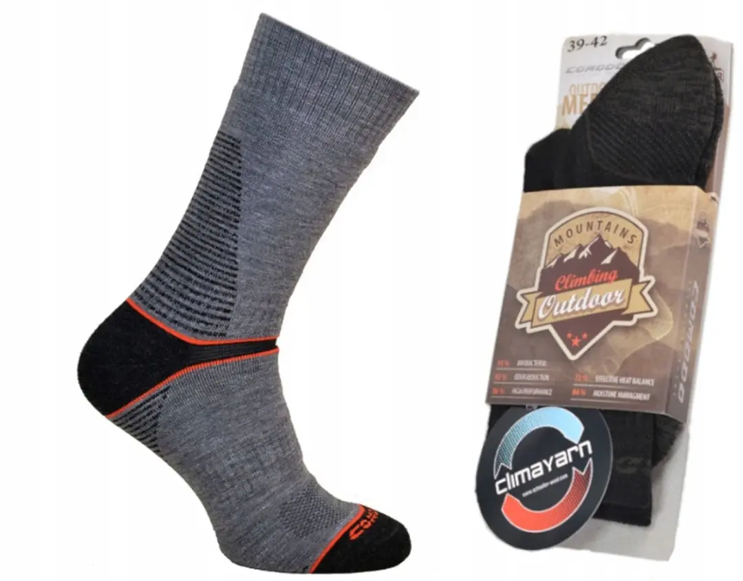 Comodo TR8 Trekking Sokken - 50% Merino Wol, Warm & Ademend - afbeelding 2 van 2